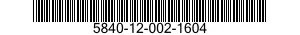 5840-12-002-1604  5840120021604 120021604