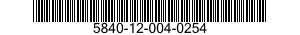 5840-12-004-0254  5840120040254 120040254