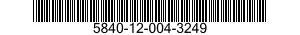 5840-12-004-3249  5840120043249 120043249