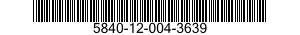5840-12-004-3639  5840120043639 120043639