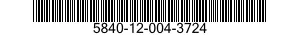 5840-12-004-3724  5840120043724 120043724