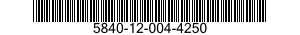 5840-12-004-4250 ADAPTER,STRAIGHT,PIPE TO TUBE 5840120044250 120044250