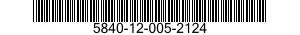5840-12-005-2124  5840120052124 120052124
