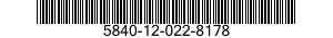 5840-12-022-8178  5840120228178 120228178