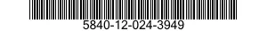 5840-12-024-3949  5840120243949 120243949