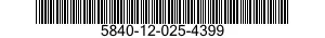 5840-12-025-4399  5840120254399 120254399