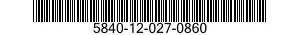 5840-12-027-0860 PLATE 5840120270860 120270860