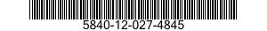 5840-12-027-4845  5840120274845 120274845