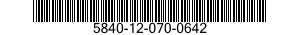 5840-12-070-0642 AMPLIFIER,INTERMEDIATE FREQUENCY 5840120700642 120700642