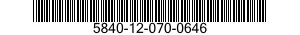 5840-12-070-0646 AMPLIFIER,INTERMEDIATE FREQUENCY 5840120700646 120700646
