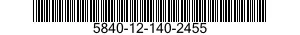 5840-12-140-2455  5840121402455 121402455