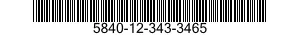 5840-12-343-3465 INDICATOR CONTROL GROUP 5840123433465 123433465