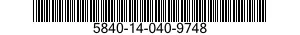 5840-14-040-9748  5840140409748 140409748