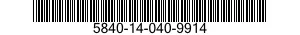 5840-14-040-9914 DETECTOR,VIDEO SIGNAL 5840140409914 140409914