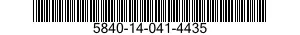 5840-14-041-4435  5840140414435 140414435