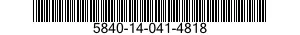 5840-14-041-4818  5840140414818 140414818