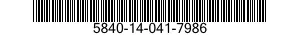 5840-14-041-7986  5840140417986 140417986