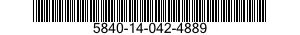 5840-14-042-4889  5840140424889 140424889