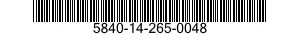 5840-14-265-0048  5840142650048 142650048