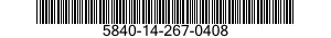 5840-14-267-0408  5840142670408 142670408