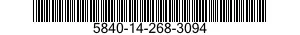5840-14-268-3094  5840142683094 142683094