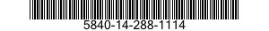 5840-14-288-1114 CONTROL,COORDINATE DATA MONITOR 5840142881114 142881114