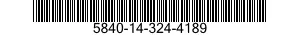 5840-14-324-4189  5840143244189 143244189