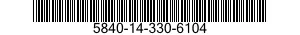 5840-14-330-6104  5840143306104 143306104