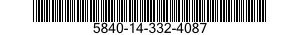 5840-14-332-4087  5840143324087 143324087