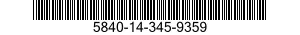 5840-14-345-9359 INDICATOR,INTRATARGET DATA 5840143459359 143459359