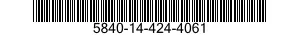 5840-14-424-4061 CIRCUIT CARD ASSEMBLY 5840144244061 144244061