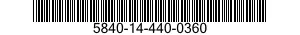 5840-14-440-0360 RADAR SET 5840144400360 144400360