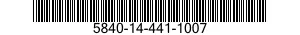 5840-14-441-1007 WAVEGUIDE ASSEMBLY 5840144411007 144411007