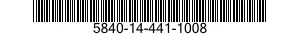 5840-14-441-1008 WAVEGUIDE ASSEMBLY 5840144411008 144411008