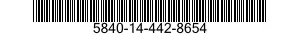 5840-14-442-8654 PLATINE CODEUR,CABL 5840144428654 144428654