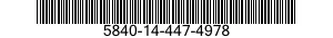 5840-14-447-4978 RADAR SET GROUP 5840144474978 144474978