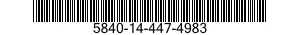 5840-14-447-4983 DETECTING SET,RADAR SIGNALS 5840144474983 144474983