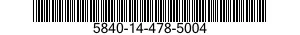 5840-14-478-5004 PARTS KIT,RADAR RECEIVER-TRANSMITTER 5840144785004 144785004