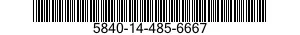 5840-14-485-6667 CONTROL,KLYSTRON FREQUENCY 5840144856667 144856667