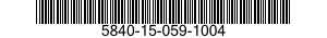 5840-15-059-1004 CIRCOLATORE RADIO F 5840150591004 150591004