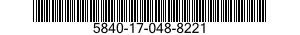 5840-17-048-8221 DETECTOR,RADIO FREQUENCY INTERFERENCE 5840170488221 170488221