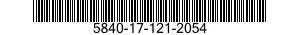 5840-17-121-2054 PROCESSOR 5840171212054 171212054