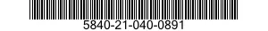 5840-21-040-0891  5840210400891 210400891