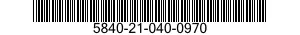 5840-21-040-0970  5840210400970 210400970