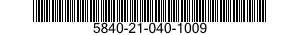 5840-21-040-1009 BRACKET,MOUNTING 5840210401009 210401009