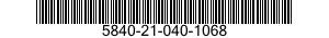 5840-21-040-1068 INSULATOR,DISK 5840210401068 210401068