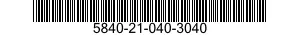 5840-21-040-3040 BUTTON,PLUG 5840210403040 210403040
