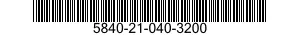 5840-21-040-3200 NUT,PLAIN,ROUND 5840210403200 210403200