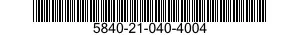 5840-21-040-4004  5840210404004 210404004