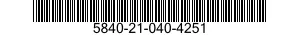 5840-21-040-4251  5840210404251 210404251